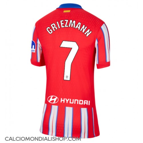 Maglie da calcio Atletico Madrid Antoine Griezmann #7 Prima Maglia Femminile 2024-25 Manica Corta